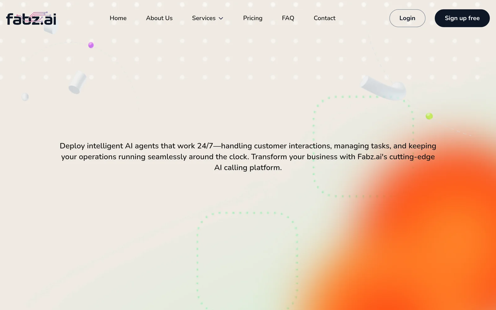 Fabz.ai screenshot