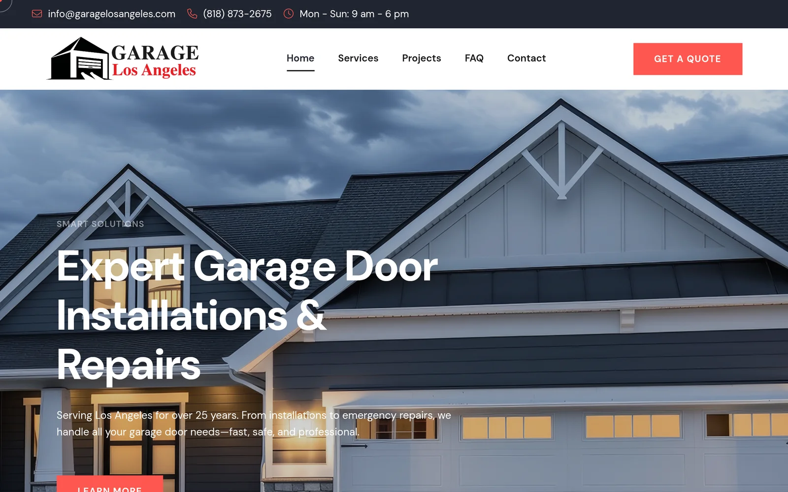 Garage Los Angeles screenshot